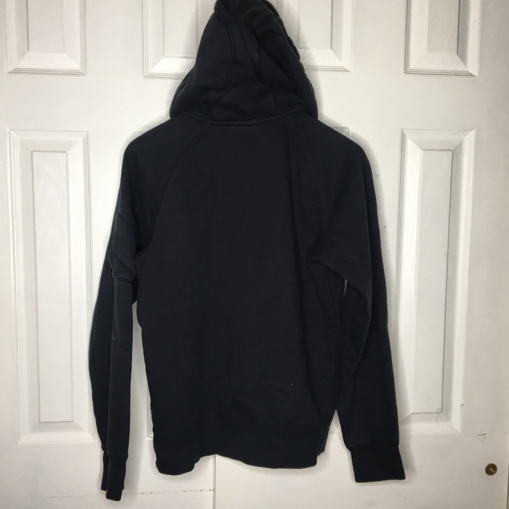 SOLD***NIKE Black Zip Up Sweatshirt Hoodie - Picture 6 of 7